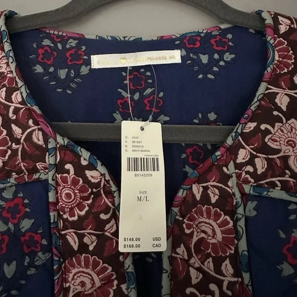 Anthropologie Multicolor Bomber Jacket - Picture 3 of 4
